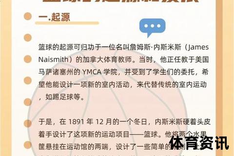 篮球：从起源到文化_一项运动如何定义激情与团队精神