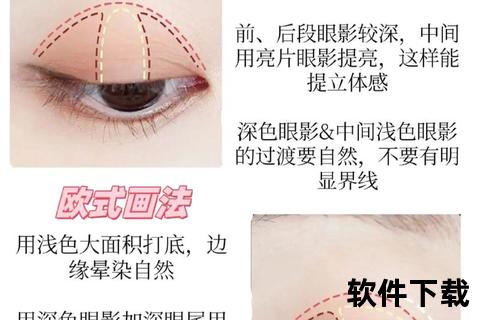 眼妆教程下载_新手必备步骤图解与技巧-轻松打造精致妆容