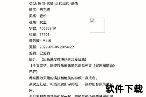 娱乐小说下载