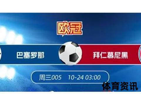 欧冠焦点战：巴萨vs拜仁直播_莱万领衔强强对话