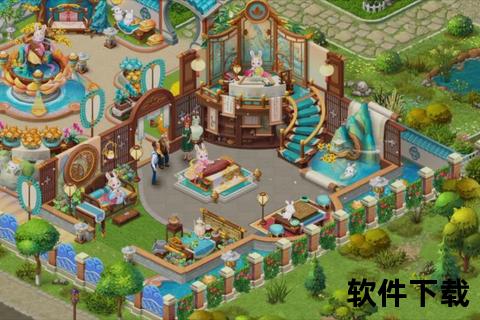 治愈系奇幻手游家园图片：童话秘境温馨绽放