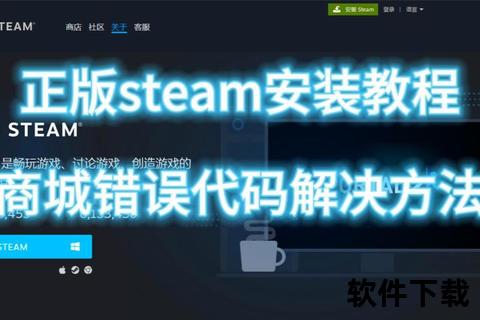 Steam电脑版客户端下载_官网正版安装包获取与使用教程