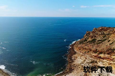 碧海蓝天风光素材包_高清航拍海洋视频-免费下载海岸线自然景观剪辑资源