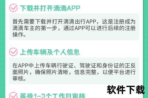 滴滴车主app下载安装指南：一键注册及使用教程全解析
