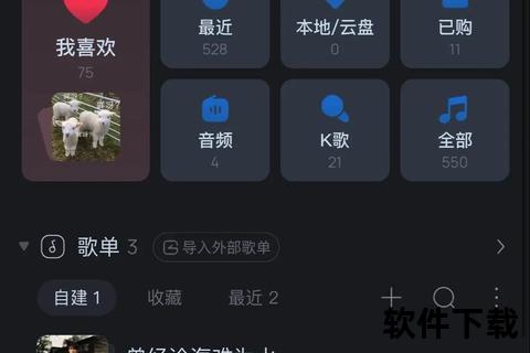 酷狗音乐下载全攻略_海量曲库一键获取+无损音质畅听指南