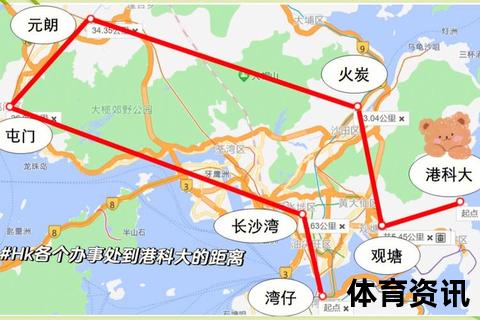 港百地理位置解析：坐标区域与交通指南