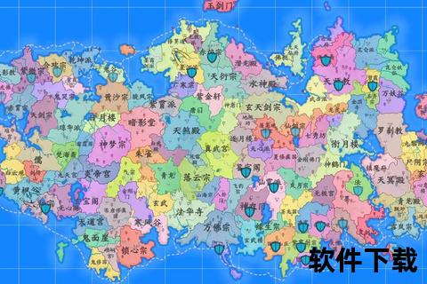 仙侠道地图资源下载_全版本地图合集+新手必备攻略指南
