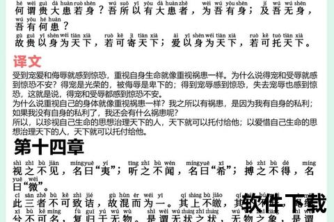 老子道德经全文及译文下载_原文注释与白话翻译电子书免费获取