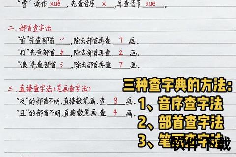 字典下载指南:权威资源获取与高效使用技巧