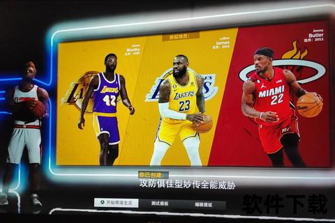 手游nba—手游nba2k20小前锋最佳模型