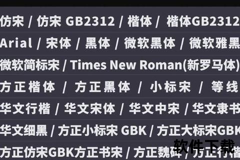 mingliu字体免费下载_细明体安装教程与多平台适用指南