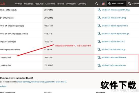 JDK8下载指南-官方安装包获取及环境配置教程