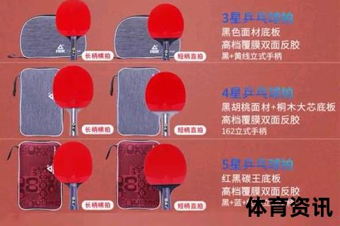 乒乓球拍选购指南-材质_重量与胶皮选择技巧全解析