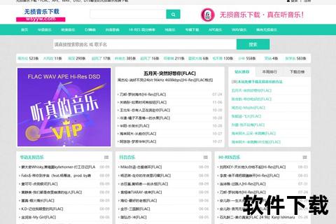 MP3无损音乐下载-高品质音源免费获取_音乐爱好者必备资源库