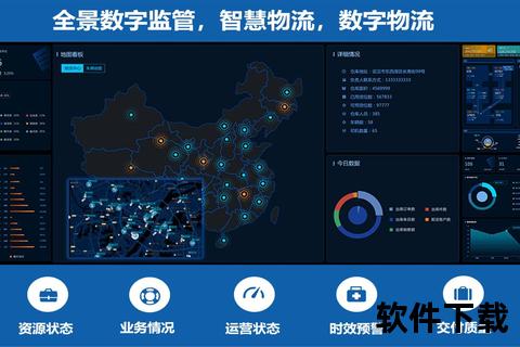 智慧型AI软件深度优化供应链物流网络